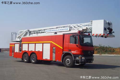 行業新高度 國內領先42米云梯消防車在中聯重科成功下線